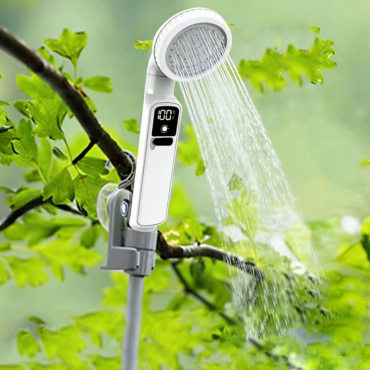 BeeHappy BHT-2405CS smart outdoor shower with temperature display