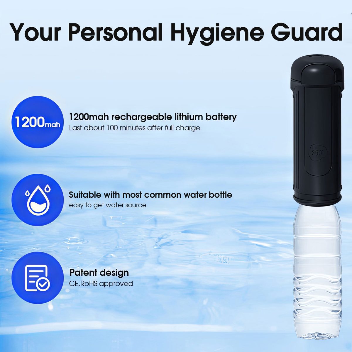 BHT-2406 with bottle